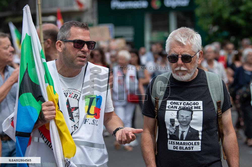 Demonstration Against The Far Right - Toulon