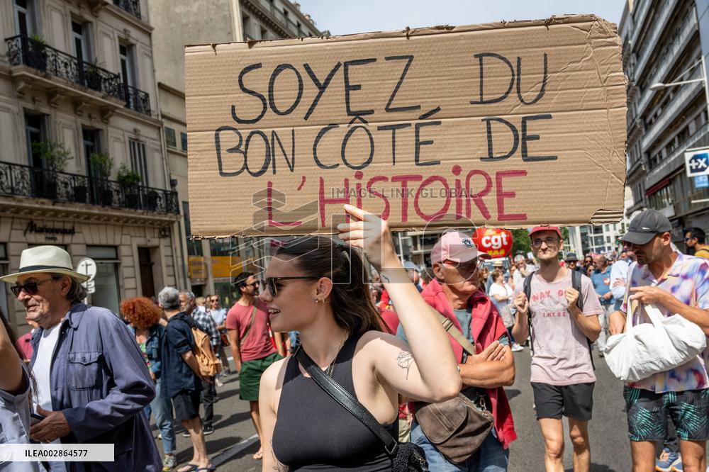 Demonstration Against The Far Right - Toulon