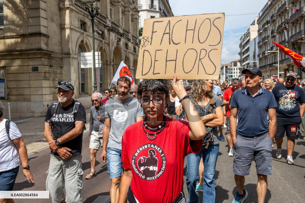 Demonstration Against The Far Right - Toulon