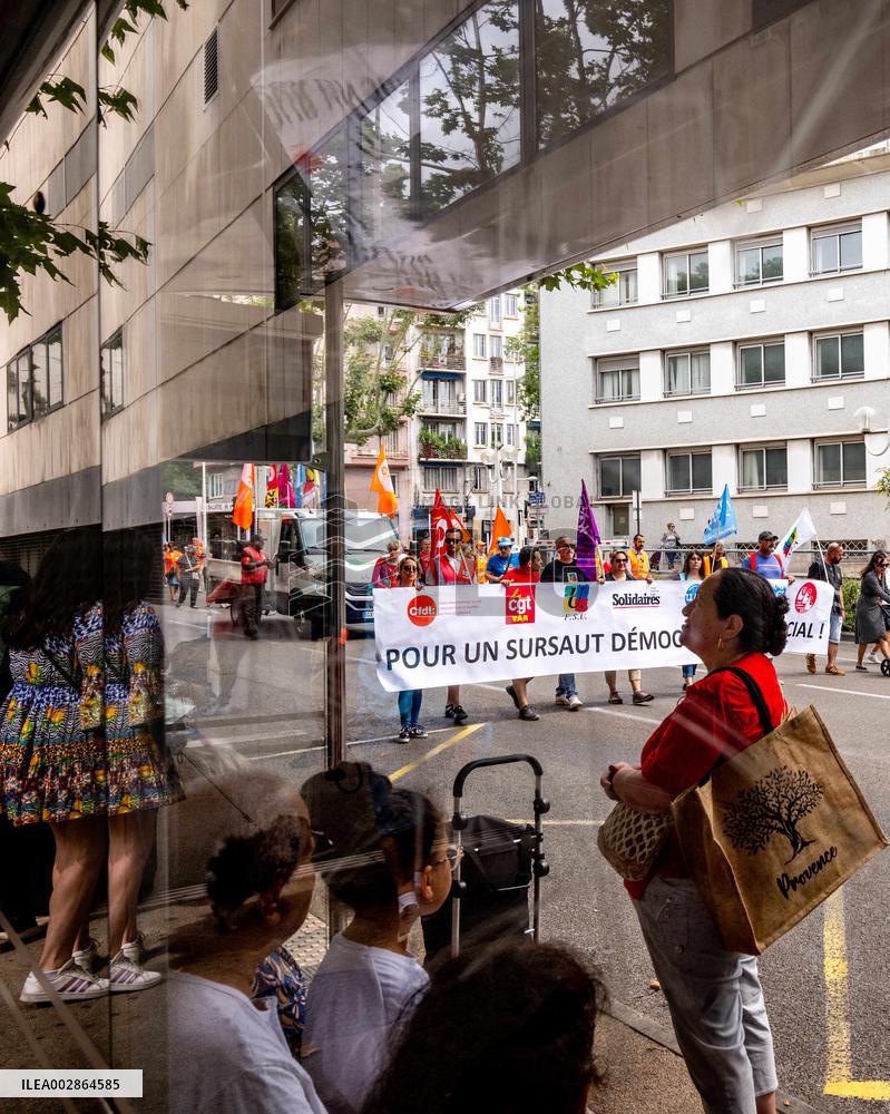 Demonstration Against The Far Right - Toulon