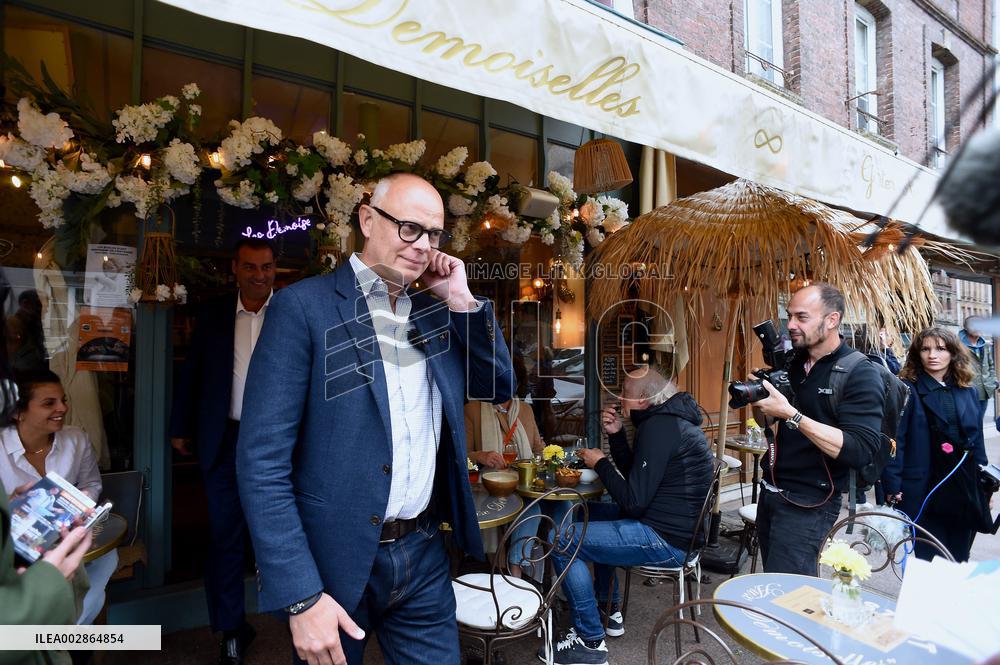 Edouard Philippe Visits Honfleur