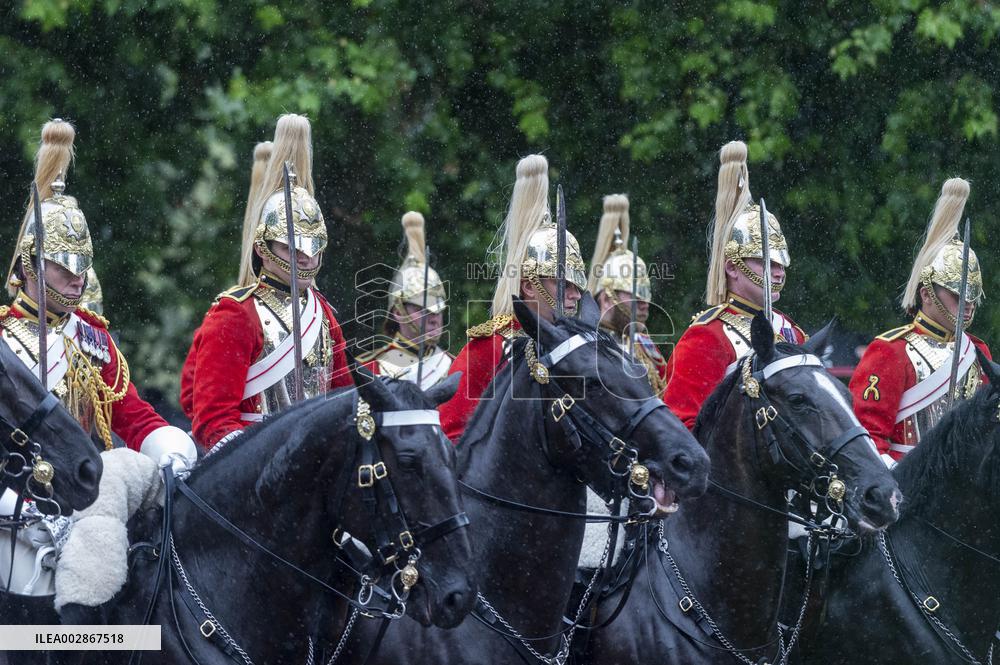 BRITAIN-LONDON-KING CHARLES III-OFFICIAL BIRTHDAY-PARADE