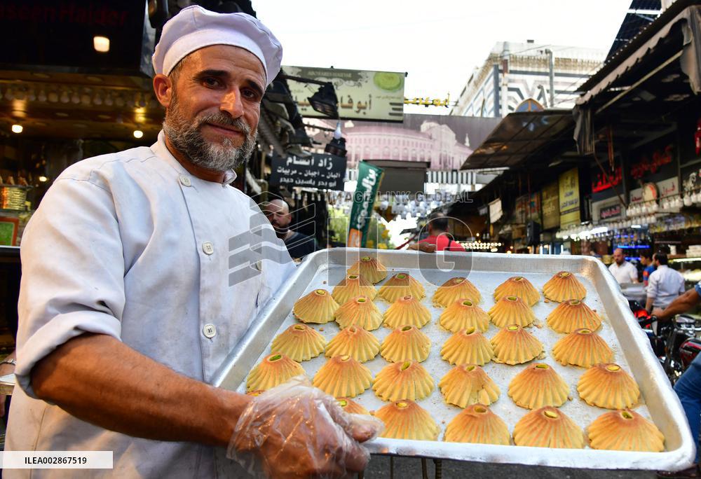 SYRIA-DAMASCUS-EID AL-ADHA-SWEETS