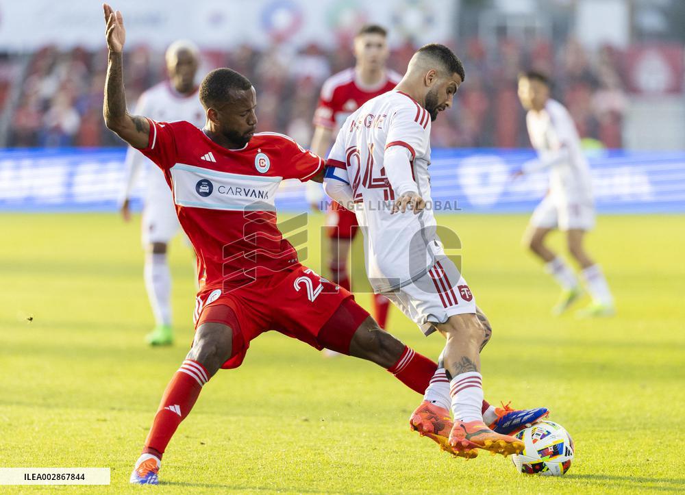 (SP)CANADA-TORONTO-FOOTBALL-MLS-TORONTO FC VS CHICAGO FIRE FC