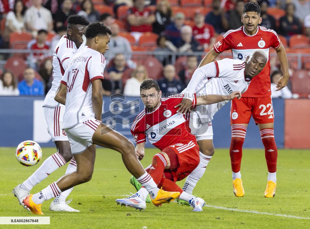 (SP)CANADA-TORONTO-FOOTBALL-MLS-TORONTO FC VS CHICAGO FIRE FC