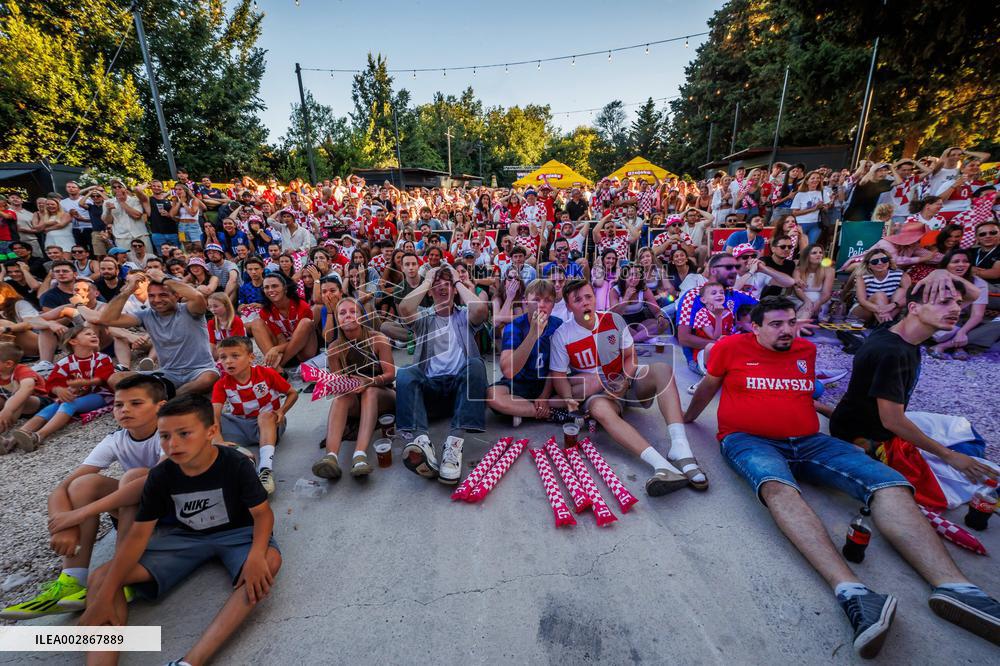 (SP)CROATIA-ZAGREB-RIJEKA-SPLIT-KARLOVAC-FOOTBALL-EURO 2024-FANS