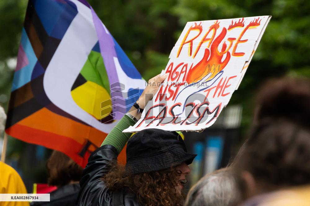 FRANCE-LILLE-PROTEST AGAINST FAR RIGHT