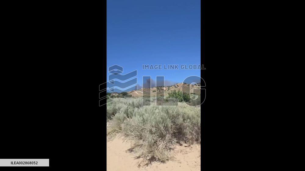 US: Fast-Moving Brush Fire Grows To More Than 3,000 Acres In Gorman, Southern California 2