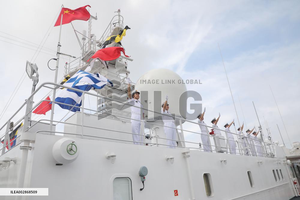 CHINA-ZHEJIANG-"PEACE ARK"-2024 MISSION-SETTING SAIL (CN)