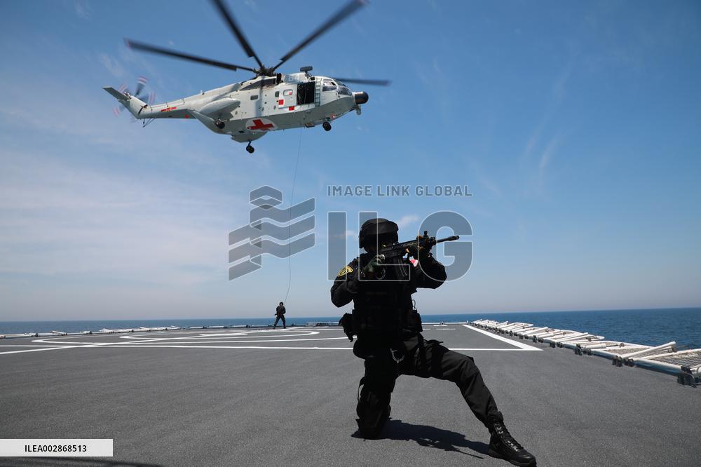 CHINA-ZHEJIANG-"PEACE ARK"-2024 MISSION-SETTING SAIL (CN)