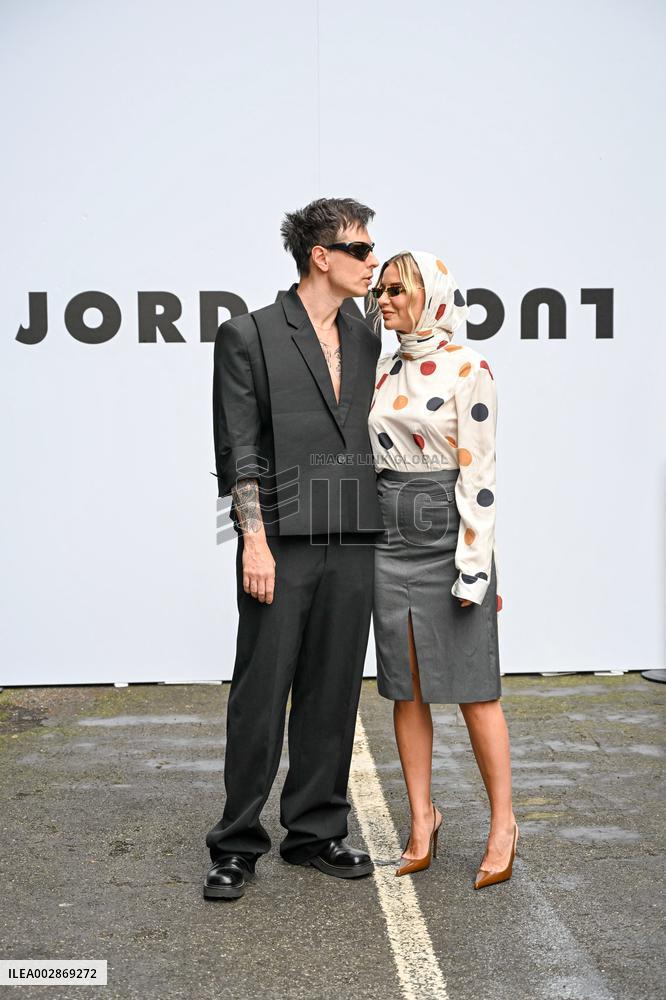 MFW - JordanLuca Arrivals