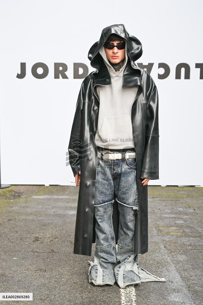MFW - JordanLuca Arrivals