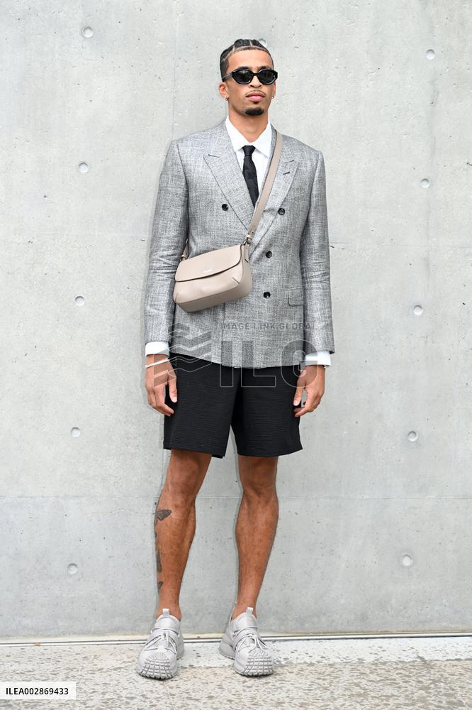 MFW - Emporio Armani Arrivals