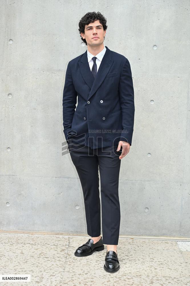 MFW - Emporio Armani Arrivals
