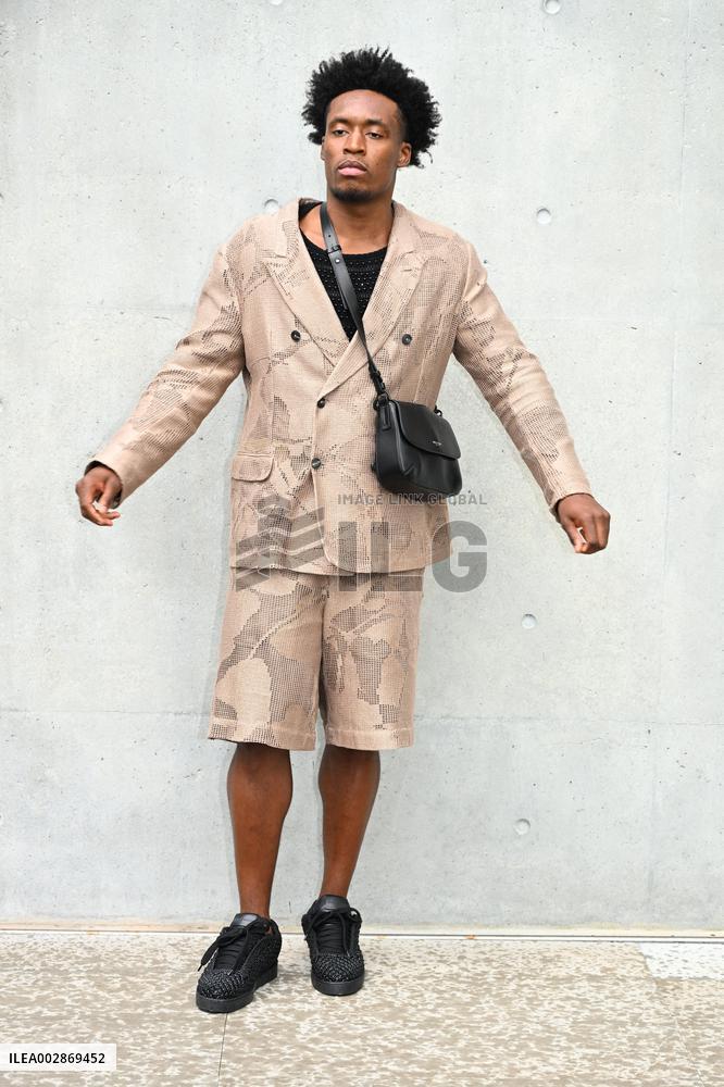 MFW - Emporio Armani Arrivals