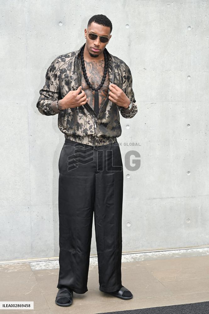 MFW - Emporio Armani Arrivals