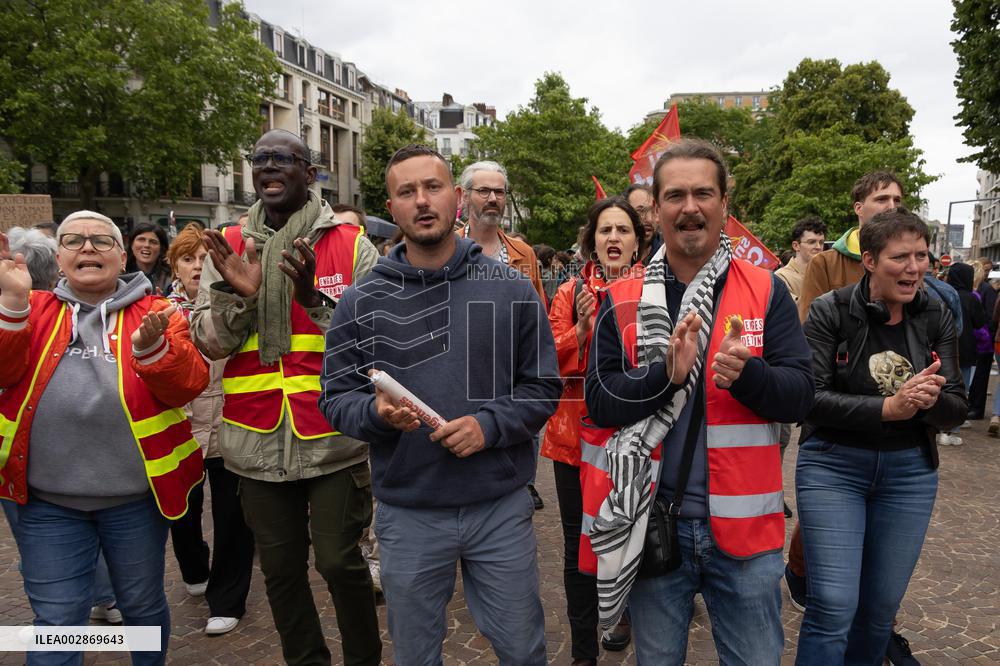 Anti Far-Right Rally - Lille