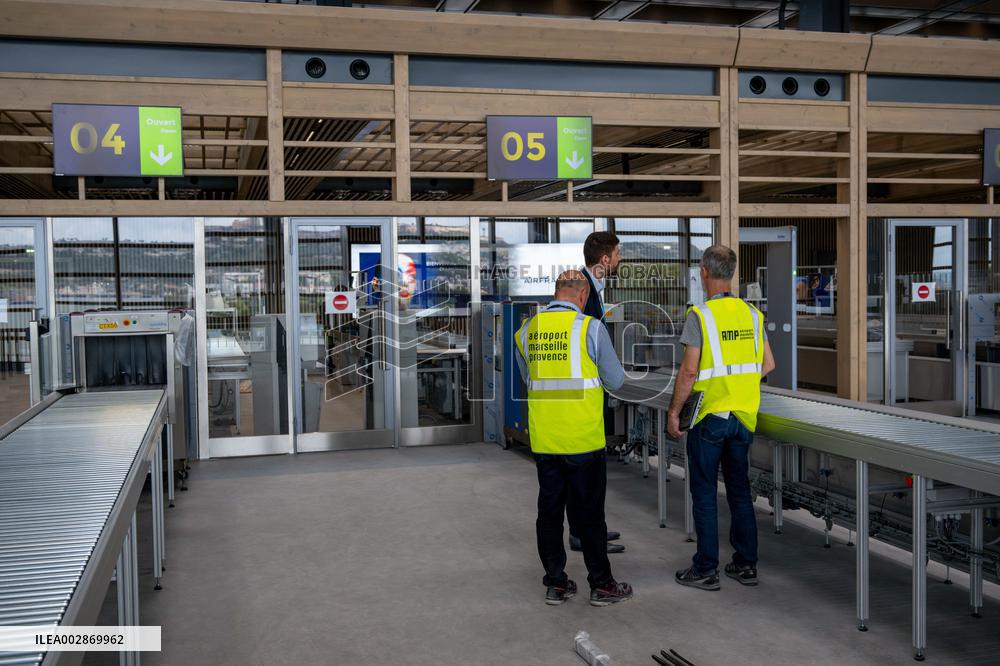 Construction Site For The New Terminal 1 - Marseille