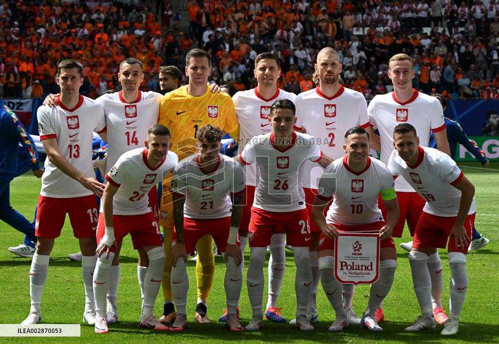 (SP)GERMANY-HAMBURG-FOOTBALL-EURO 2024-POLAND VS THE NETHERLANDS