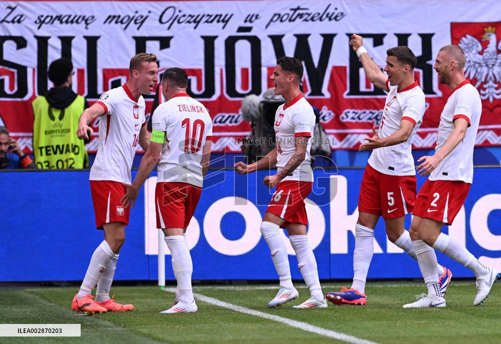 (SP)GERMANY-HAMBURG-FOOTBALL-EURO 2024-POLAND VS THE NETHERLANDS