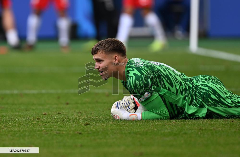 (SP)GERMANY-HAMBURG-FOOTBALL-EURO 2024-POLAND VS THE NETHERLANDS