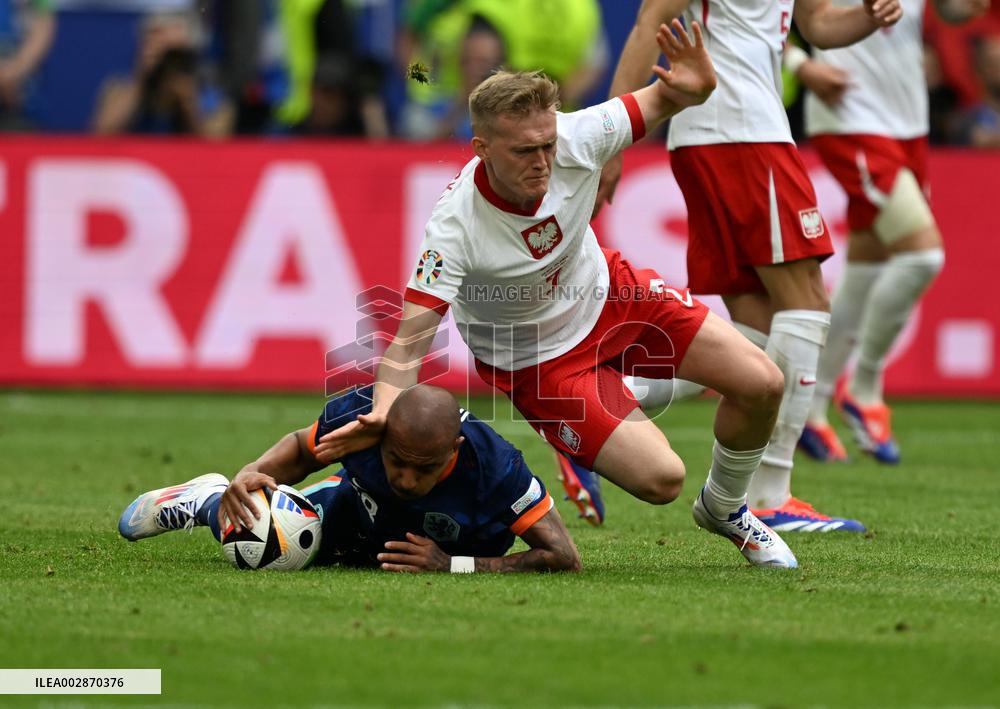 (SP)GERMANY-HAMBURG-FOOTBALL-EURO 2024-POLAND VS THE NETHERLANDS