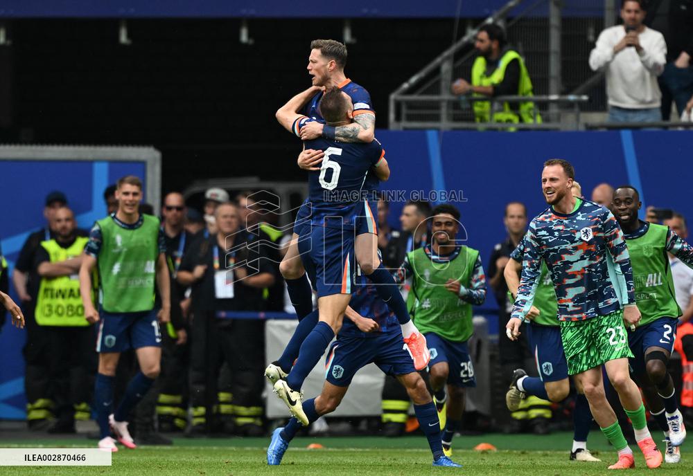 (SP)GERMANY-HAMBURG-FOOTBALL-EURO 2024-POLAND VS THE NETHERLANDS