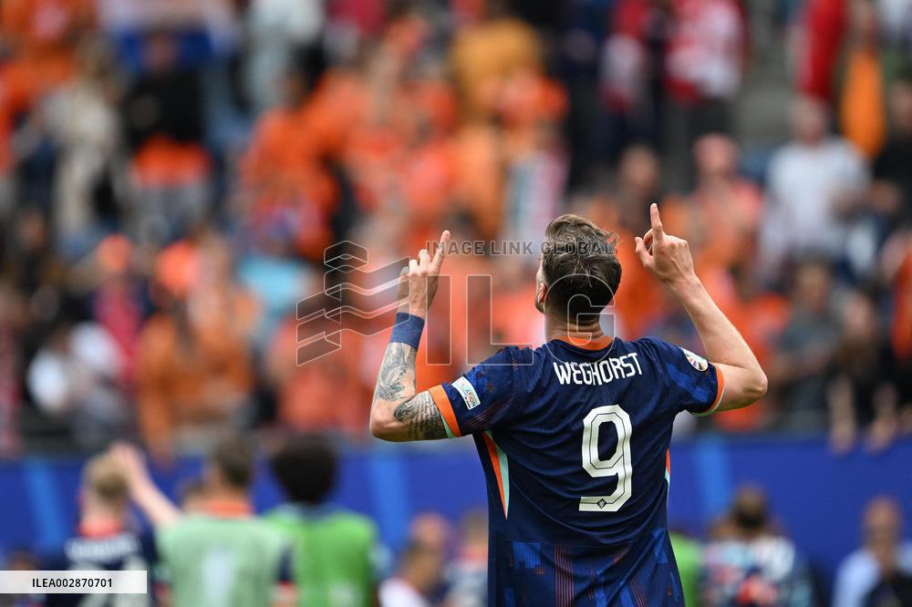 (SP)GERMANY-HAMBURG-FOOTBALL-EURO 2024-POLAND VS THE NETHERLANDS