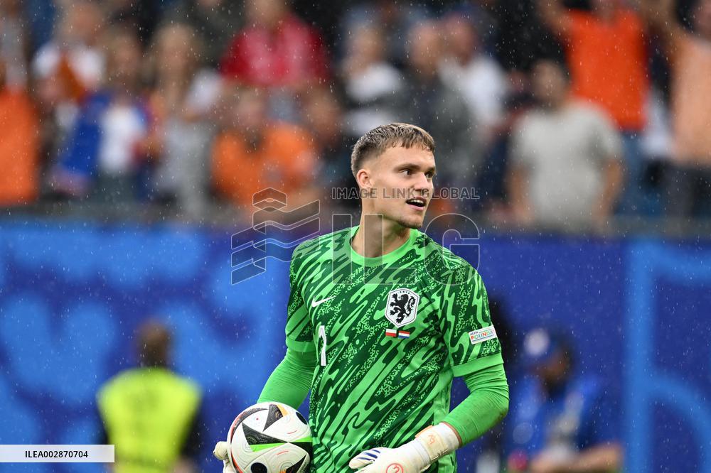 (SP)GERMANY-HAMBURG-FOOTBALL-EURO 2024-POLAND VS THE NETHERLANDS