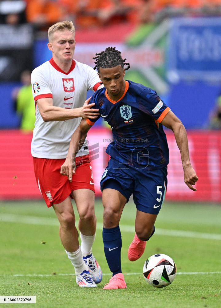 (SP)GERMANY-HAMBURG-FOOTBALL-EURO 2024-POLAND VS THE NETHERLANDS