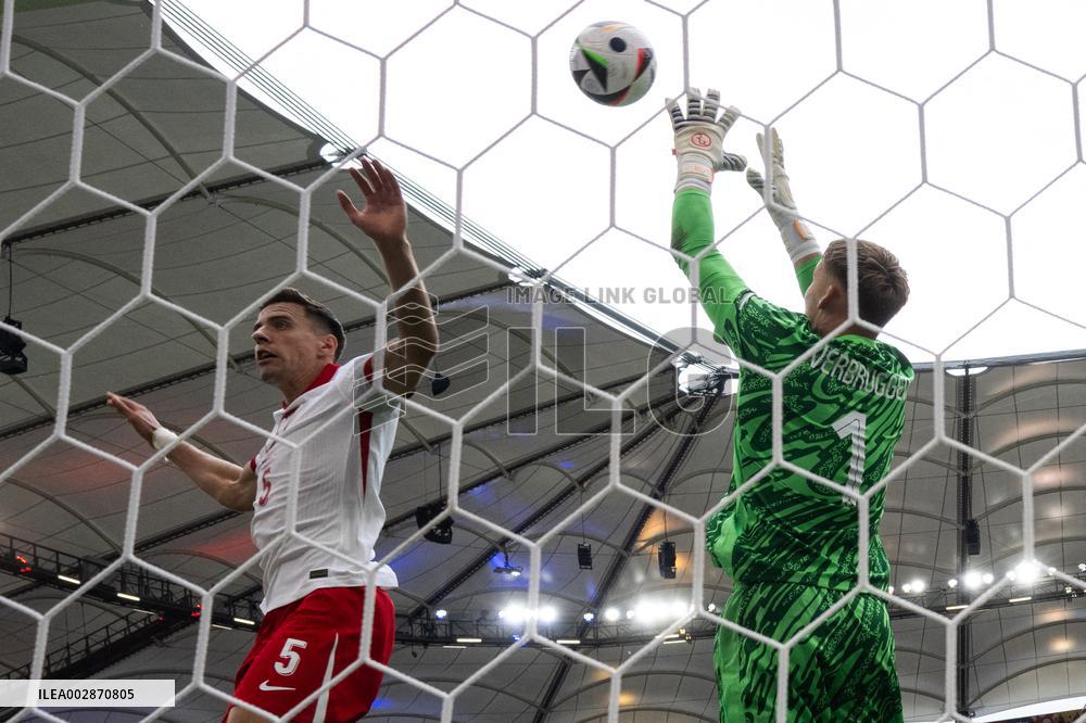 (SP)GERMANY-HAMBURG-FOOTBALL-EURO 2024-POLAND VS THE NETHERLANDS