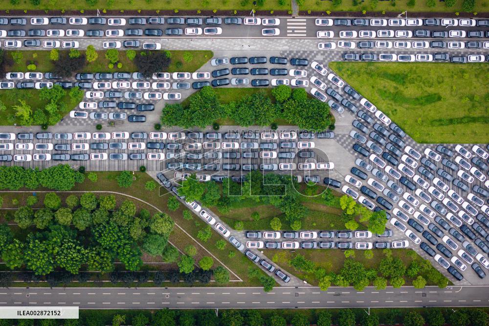 Changan Automobile's Vehicle Distribution Center in Chongqing