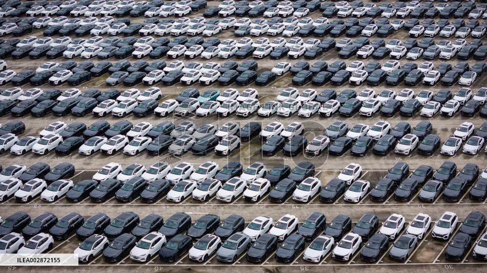 Changan Automobile's Vehicle Distribution Center in Chongqing
