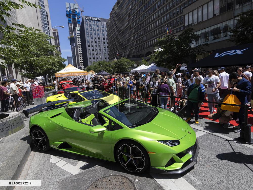 CANADA-TORONTO-EXOTIC CAR SHOW