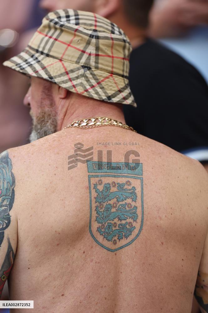 (SP)GERMANY-GELSENKIRCHEN-FOOTBALL-EURO 2024-ENGLAND VS SERBIA