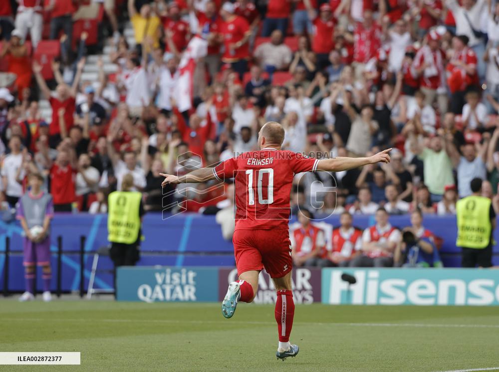 (SP)GERMANY-STUTTGART-FOOTBALL-EURO 2024-DENMARK VS SLOVENIA