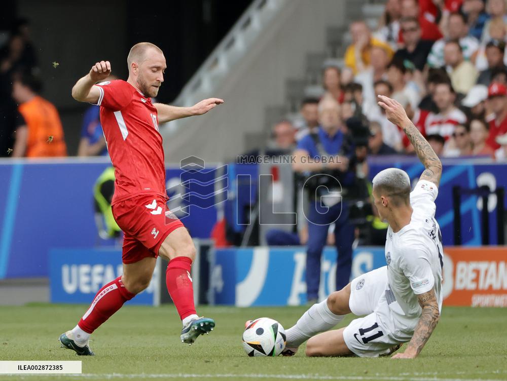 (SP)GERMANY-STUTTGART-FOOTBALL-EURO 2024-DENMARK VS SLOVENIA