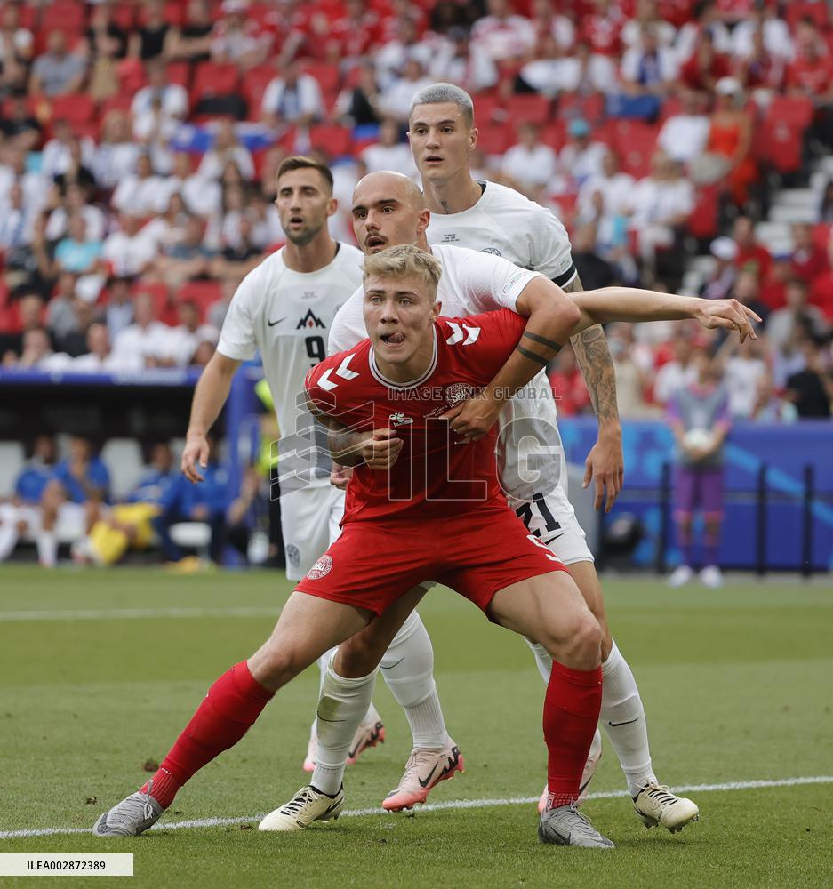 (SP)GERMANY-STUTTGART-FOOTBALL-EURO 2024-DENMARK VS SLOVENIA