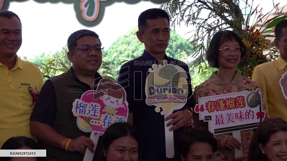 Durian festival held in southern Thailand to boost trade with China