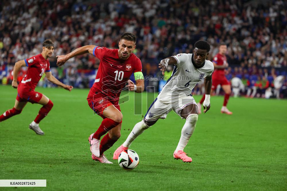 (SP)GERMANY-GELSENKIRCHEN-FOOTBALL-EURO 2024-ENGLAND VS SERBIA