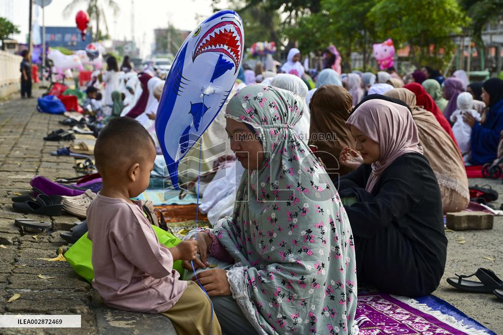 INDONESIA-JAKARTA-EID AL-ADHA-PRAYER
