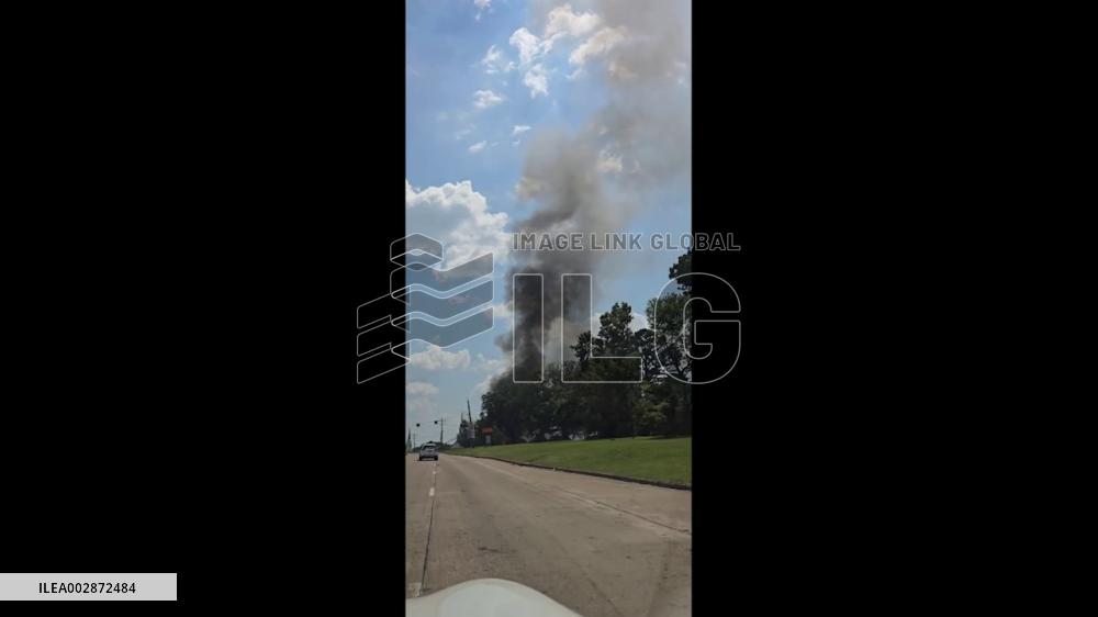 US: Large Fire Breaks Out At Old Church In South Jackson, MS 3