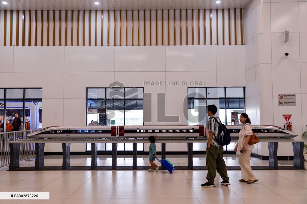 INDONESIA-JAKARTA-BANDUNG HIGH-SPEED RAILWAY-EIGHT MONTHS-OPERATION
