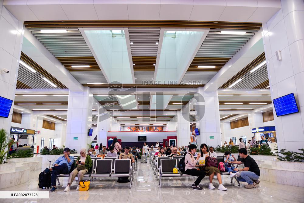 INDONESIA-JAKARTA-BANDUNG HIGH-SPEED RAILWAY-EIGHT MONTHS-OPERATION