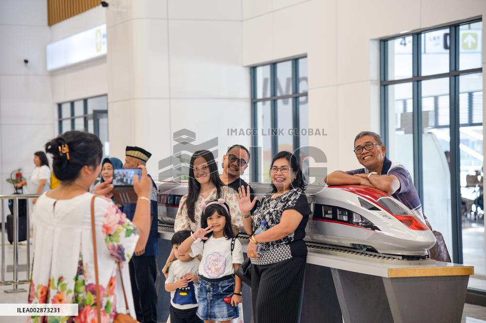 INDONESIA-JAKARTA-BANDUNG HIGH-SPEED RAILWAY-EIGHT MONTHS-OPERATION