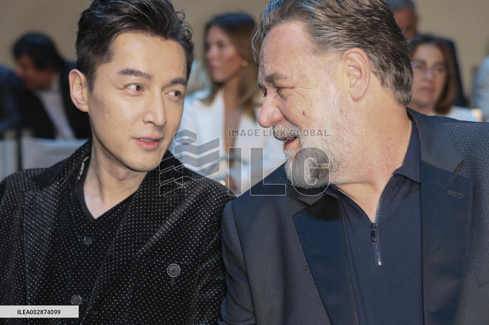 MFW - Armani Front Row