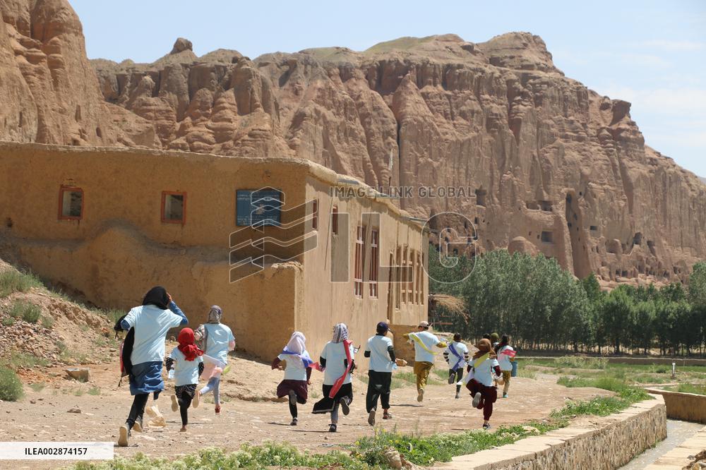 (SP)AFGHANISTAN-BAMIYAN-MINI-MARATHON