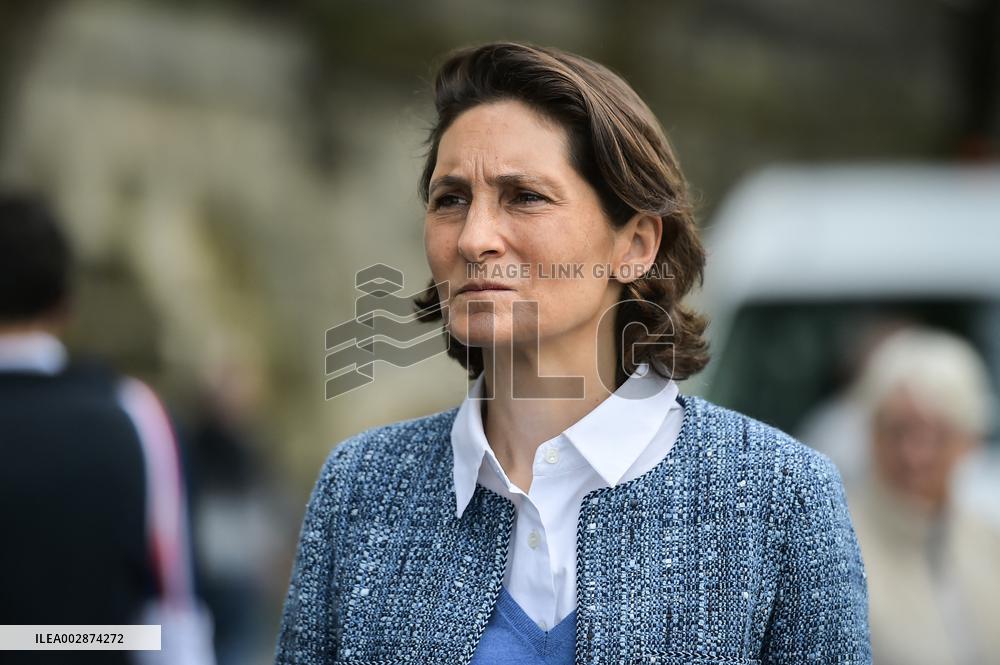 Fleet technical test for the athletes parade in Paris FA