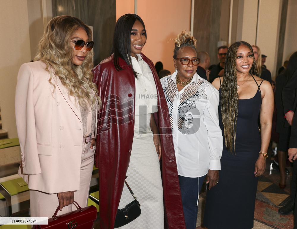 MFW - Gucci Front Row