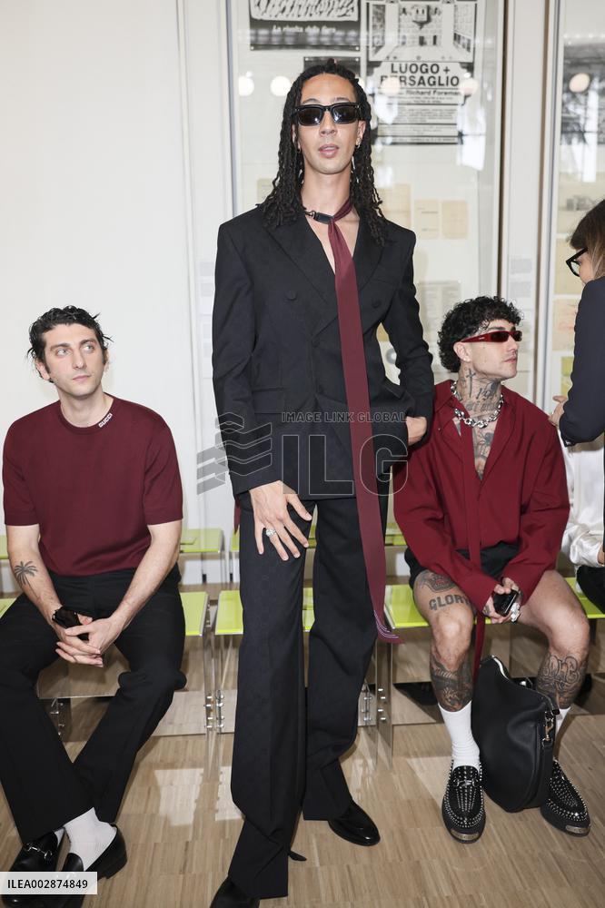 MFW - Gucci Front Row